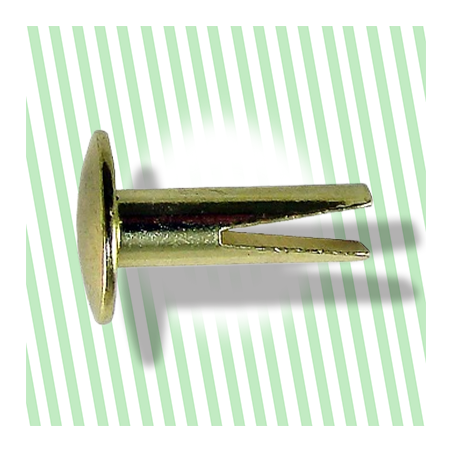 Rivet Bifurqué Acier Nickelé 2.3X6.5