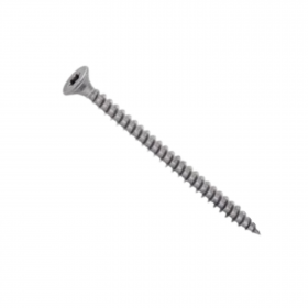 Vis VBA Acier Zingué Tête Fraisée 6X120