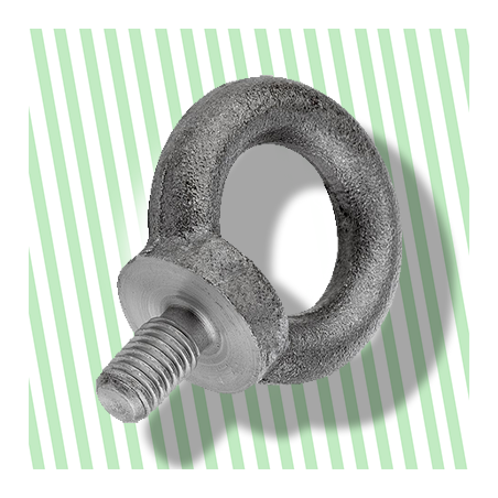 Anneau de levage male Acier Zn 14X40 DIN 580