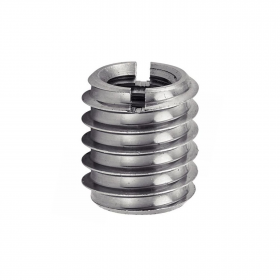 Insert fileté Bois et Plastique Inox M5X8X10