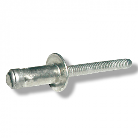 Rivet Lockriv Acier Tête Plate 6.4X24.5
