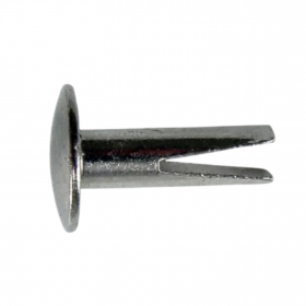 Rivet Bifurqué Acier Blanc 3.8X11