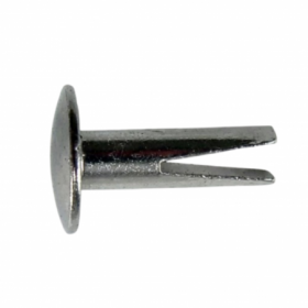 Rivet Bifurqué Acier Blanc 3.8X13